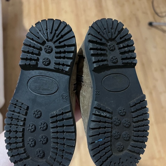 Zara toddler boy leather boots size 23 EU US 7 Toddler like new - Picture 3 of 5